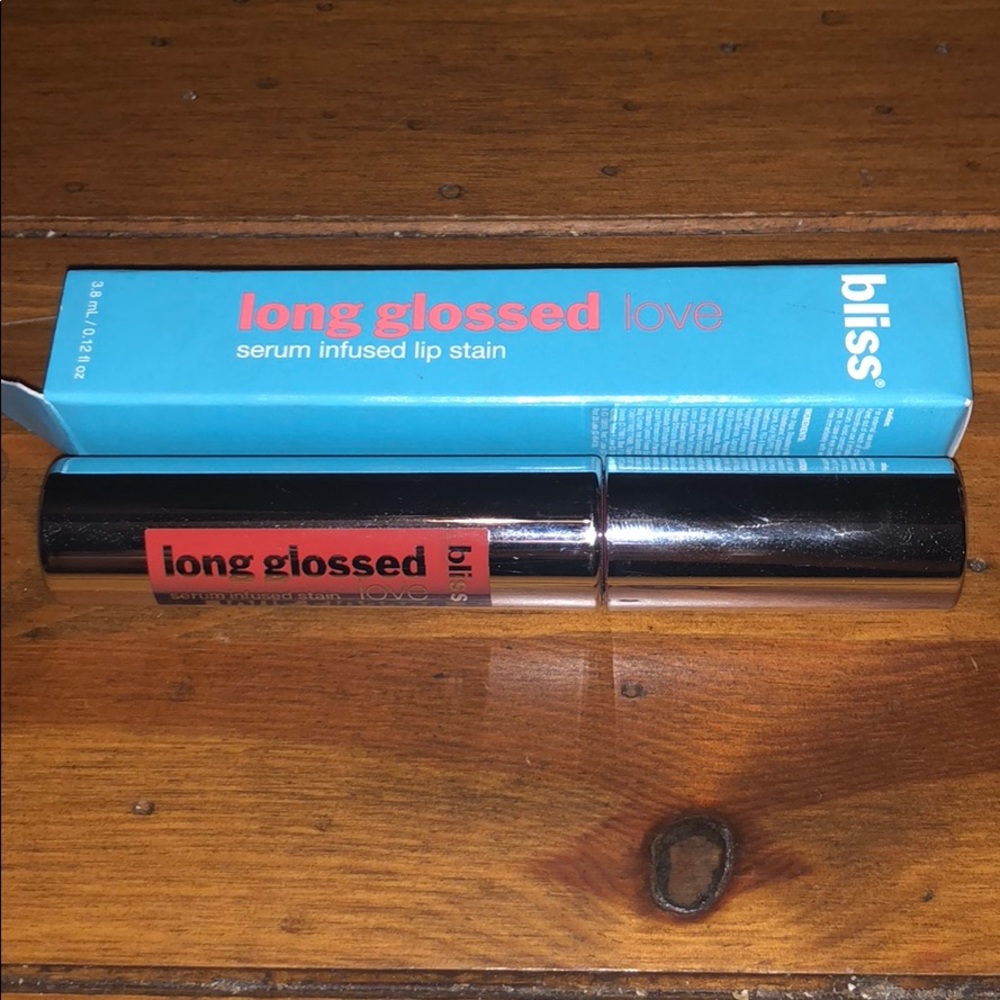 Bliss serum infused lip stain